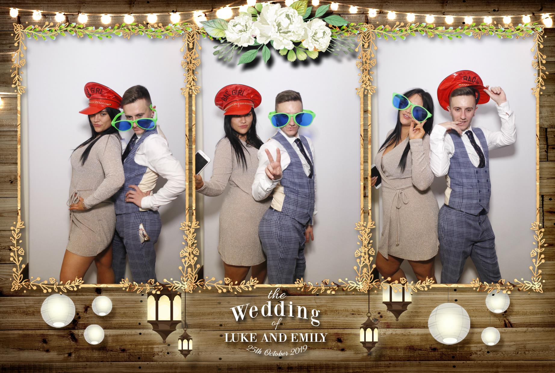Luke & Emily's Wedding | View more photos from the event at gallery.myphotoboothexperience.co.uk/u/MyPhotoBoothExperienceLtd/Luke-Emilys-Wedding